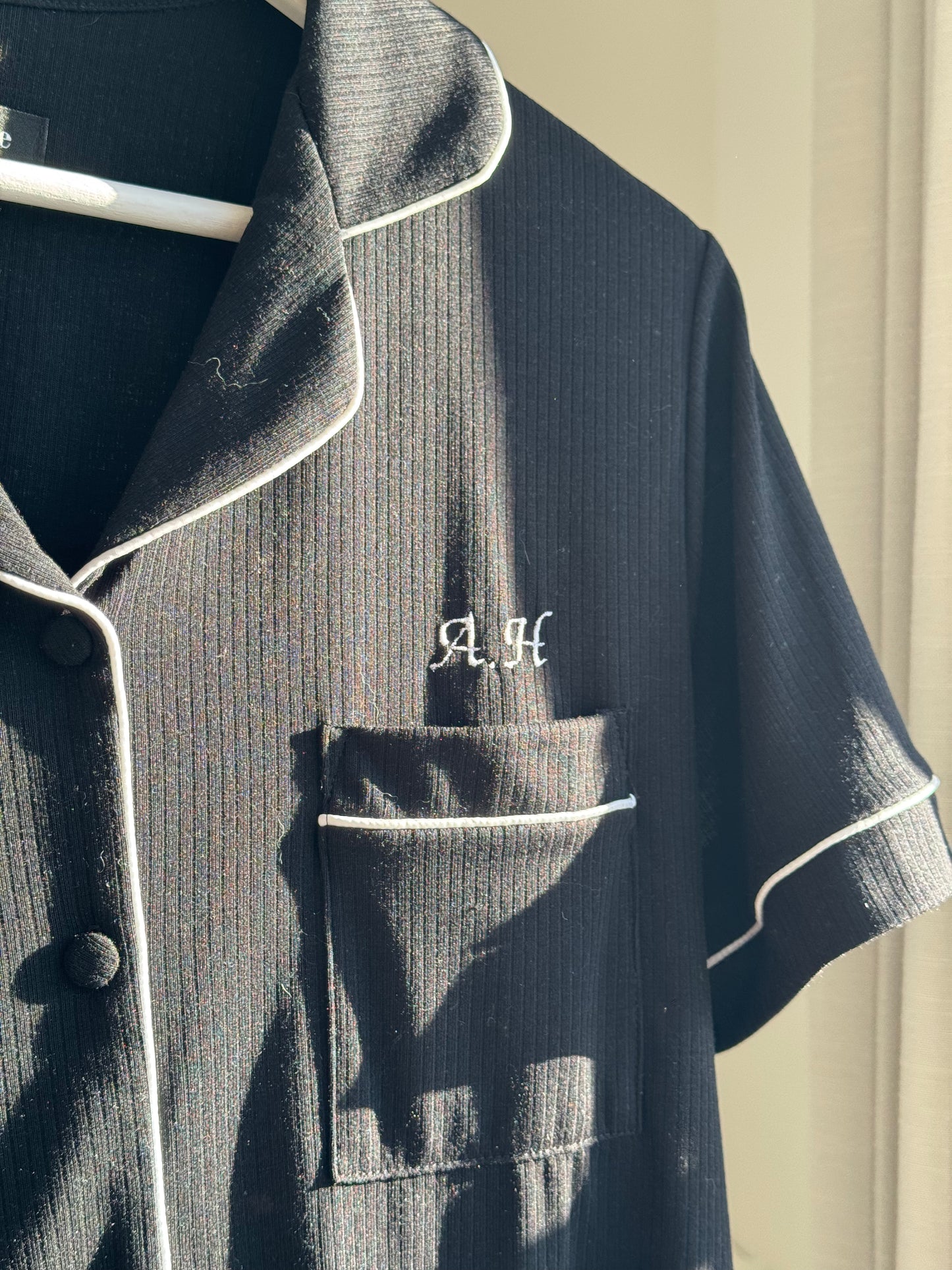 Moondaze Black Classic Pyjama